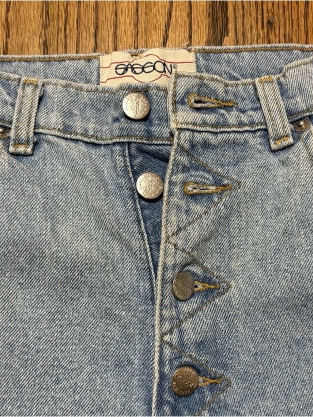 Vintage 80’s Sasson High-Rise Button-fly Jeans